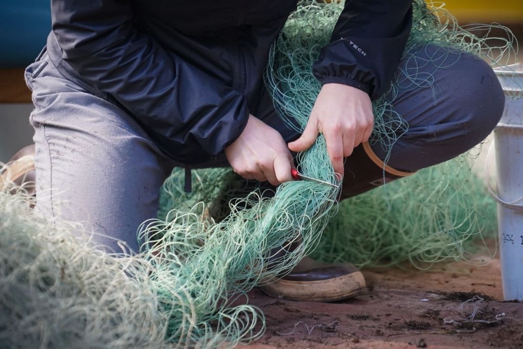 What is happening with Cordova's Fishing Nets?