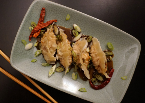 Copper River Salmon Pot Stickers