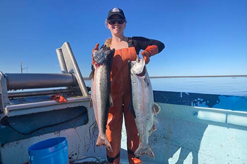 Fisherman Rita Spann, F/V Naiad