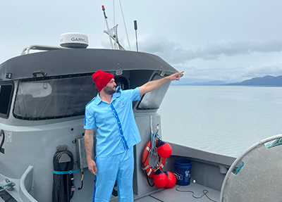 Fisherman Joey Katz from Belafonte