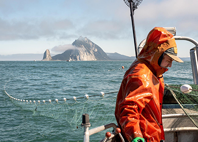 Fisherman Matt Maxwel from Salmonetta