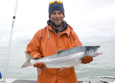 Fisherman Kyle Kain from Salmonetta